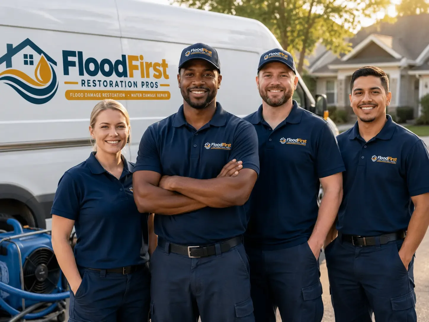 Flood Damage Restoration company in Baskerville, VA